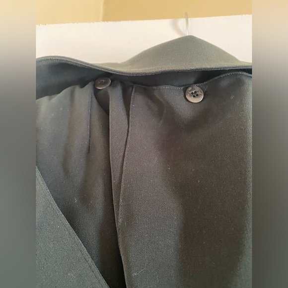 Green Anne Klein Formal Coat with Removable Lining and Hood - Picture 3 of 6